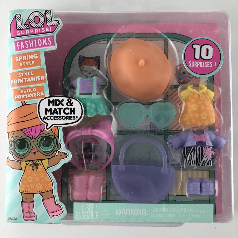 Lol Surprise Doll NEW Fashions Spring Style Set Outfits Shoes Accessories